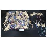 Lot Of Costume Jewelry, Beaded Necklaces,