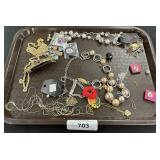 Costume Jewelry.