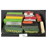Lot Of Model Train Cars.