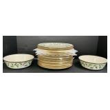 Lenox Holiday Design Dinner Plates & Bowls.