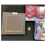 NOS Baseball Cards, Photo Cards, G Maddox Token.