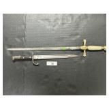 Military Bayonet, Odd Fellows Ceremonial Sword.