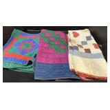 3 Crib Quilts.