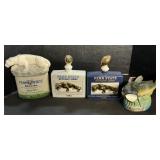 Michterï¿½s Penn State & Beam Catfish Decanters.