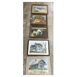 Signed Watercolors, Still Life Prints.