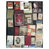 Vintage Books, Postcards, Groucho Napkins.
