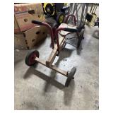 Vtg Radio Flyer Row Cart.