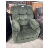 Comfy Olive Green Recliner.