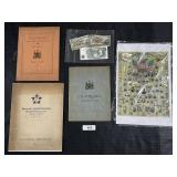 Lot Of Ephemera, Reding Pa, Foreign Currency.