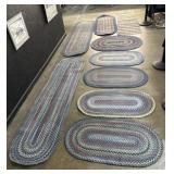 9 Braided Rugs & Runners.