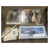 Sculthorpe Folk Repro Print, Elephant Posters.