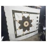 Large Lone Star Quilt.