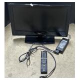 LG 18-Inch Flatscreen TV w/ Remote.