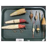 Vintage Fishing Lures & Boppers.