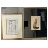 Egyptian Papyrus Prints.