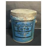 Antique Kline Bernville PA Lard Adv Tin.