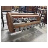 Hand Made Wooden Hardware Organizer.