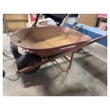 Steel Wheel Barrow.