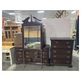 Traditional Style Maple Bedroom Suited.