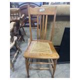 Oak & Cane Side Chair.