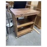 Rolling Media Cabinet.