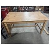 Pine Veneer Table.