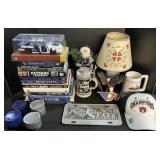 Penn State Books, Steins, Memorabilia, Lamp.