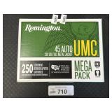 Remington 45 Auto 230 Gr. Full Metal Jackets.