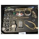 Zippo Lighter. Costume Jewelry, Necklaces, Rings.