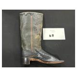 Antique Napoleon Calvary Riding Cowboy Boot.