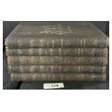 5 Vintage Selmar Hess Animate Creation Books.