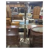 Vtg Brass Hall Tree.