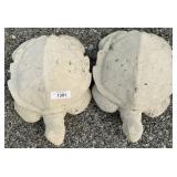 Concrete Tortoise Garden Sculptures.