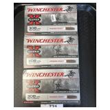 3 Boxes Winchester Super x 308 Win 180 Grain Ammo