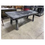 Primitive Farmhouse Style Bench.