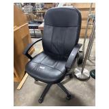 Faux Leather Office Chair.