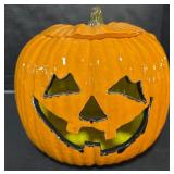 1970s Ceramic Jack O Lantern.