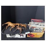 Model Cars, Motorcycle, &Toy Horses.