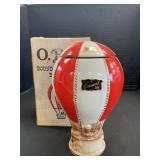 O.B.R. Whiskey Hot Air Balloon Decanter.