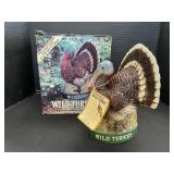Limited Edition Wild Turkey Ceramic Decanter.