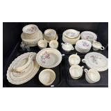 Floral Dinnerware Set.