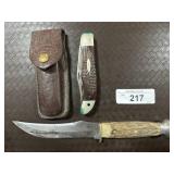 Case Fixed Blade Knife & Case Folding Hunter Knife
