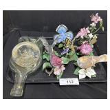Lenox Butterfly & Bird Statues, Paperweight.