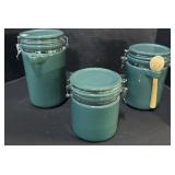 3 Ceramic Jars.