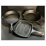 Emerald Cast Iron Griddle, Lodge & MainStay Pans.