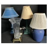 4 Lamps.