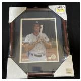 NOS Autographed Baseball Photo.