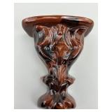 1972 Breininger Pottery PA Redware Wall Vase.