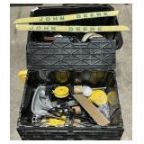 4 Boxes Pedal Tractor Parts & John Deere Parts.