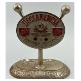 Brunhoff Mfg. Co. Havana Cigar Cutter & Display.